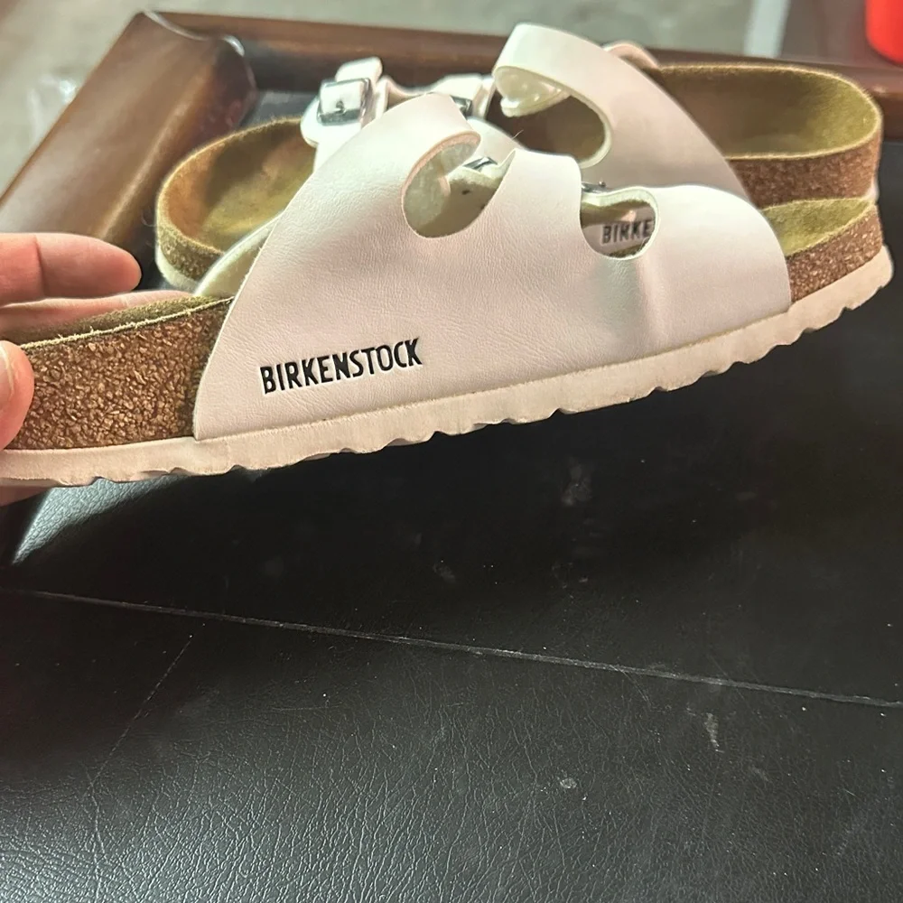 Birkenstock White Sandals